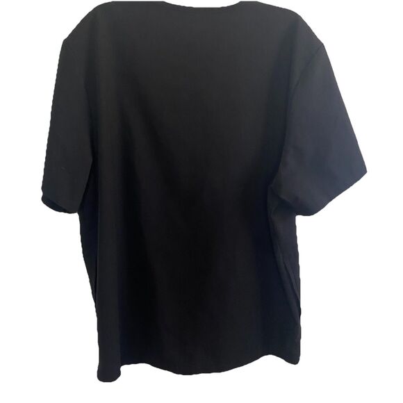 Figs Chisec Scrub Top TM3000 Black Size XXL - Picture 6 of 10